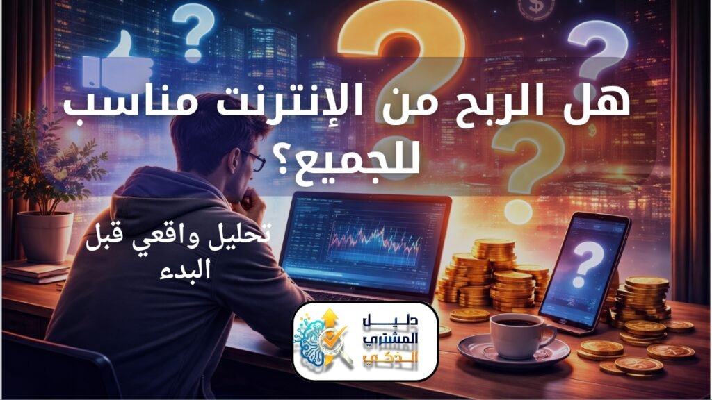 هل الربح من الإنترنت مناسب للجميع؟