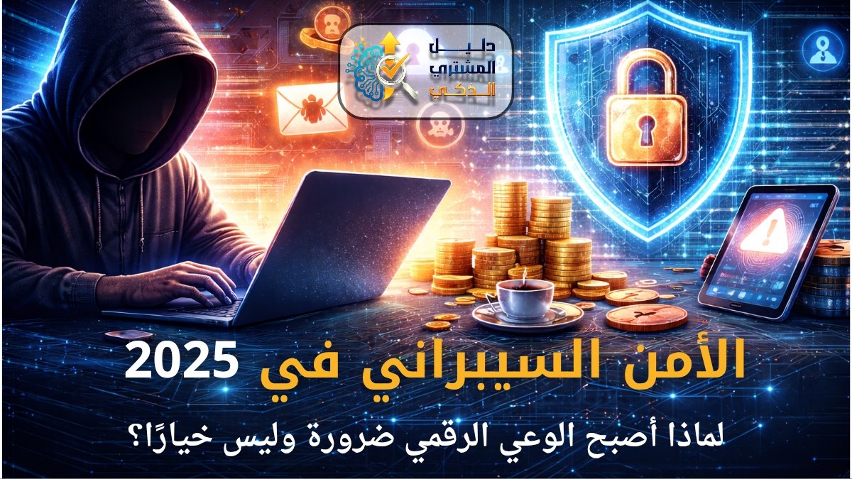الأمن السيبراني في 2025: لماذا أصبح الوعي الرقمي ضرورة وليس خيارًا؟