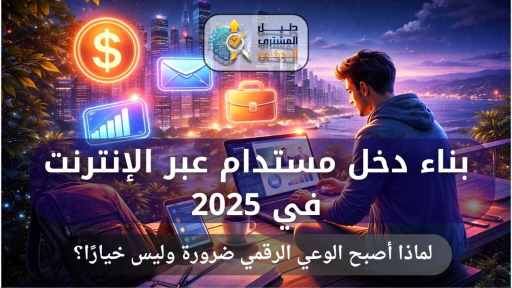 بناء دخل مستدام عبر الإنترنت في 2025: لماذا يفشل السريع وينجح الصبور؟