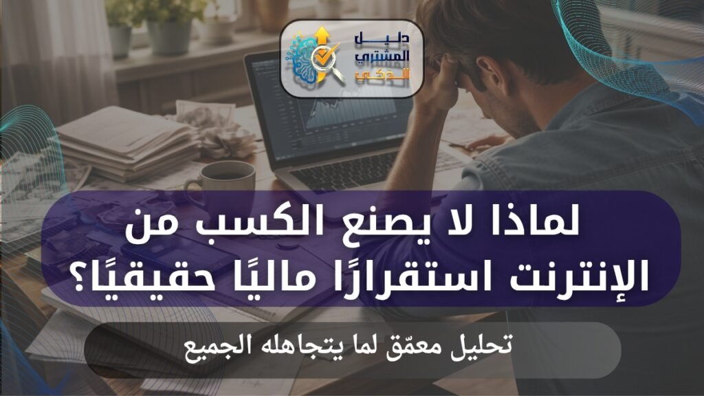 لماذا لا يصنع الكسب من الإنترنت استقرارًا ماليًا حقيقيًا؟