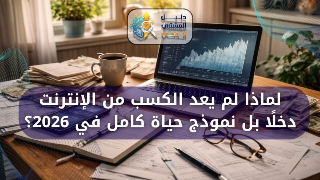 لماذا لم يعد الكسب من الإنترنت دخلًا بل نموذج حياة كامل في 2026؟